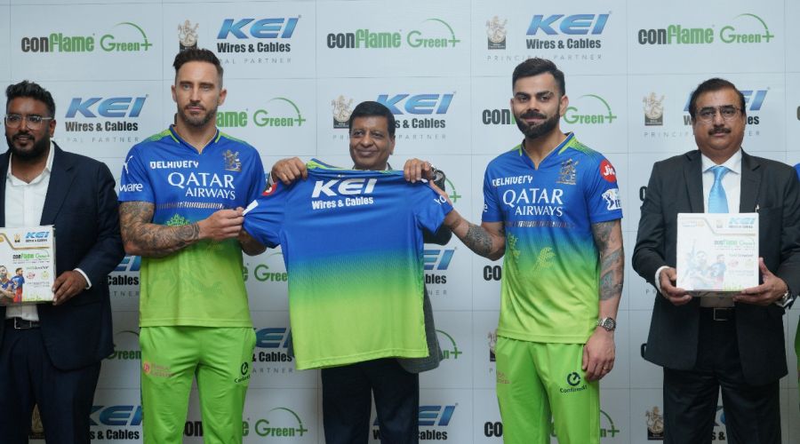 KEI Industries Partnership with Royal Challengers Bengaluru